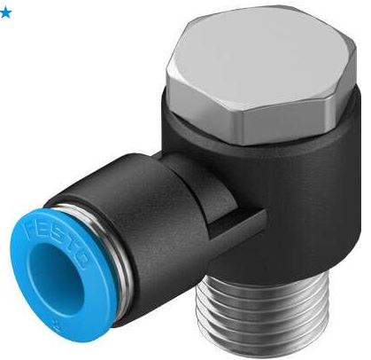Push in L fitting (FESTO) FESTO QSLV-1/4-8 (153090)
