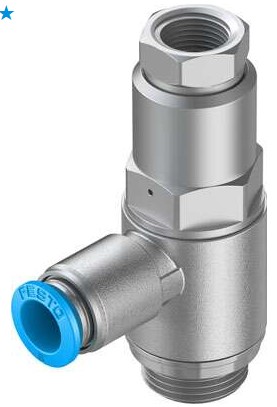 VENTIL PROTIPOVRATNI KRMILJEN FESTO HGL-3/8-QS-8 (530043)