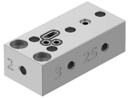 Sub-base (FESTO) FESTO VABS-P12-S-M5-P3 (8068637)