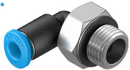 Push in L fitting (FESTO) FESTO QSML-G1/8-4 (186268)