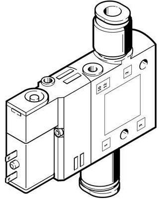 VENTIL MAGNETNI FESTO CPE14-M1BH-3GL-QS-6 (196887)