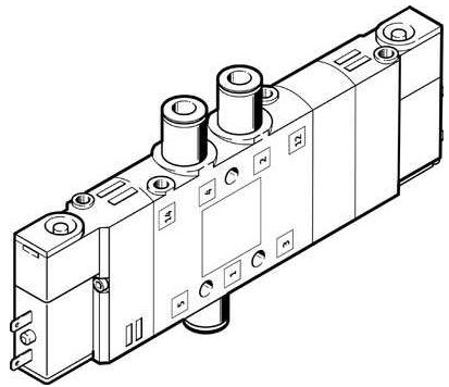 VENTIL MAGNETNI FESTO CPE10-M1BH-5/3G-QS6-B (533153)
