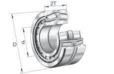 LEŽAJ FAG 32222-XL 110×200×56 mm
