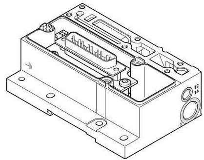 MODUL ELEKTRONIKA FESTO VMPA1-MPM-EPL-GU (540896)