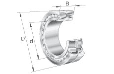 LEŽAJ FAG 23932-E1A-XL-M 160×220×45 mm