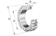 LEŽAJ FAG 23220-E1A-XL-K-M-C4 100×180×60,30 mm