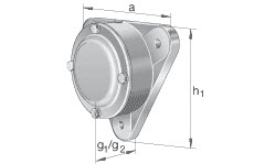 Bearing housings (FAG) FAG F510-WA-L 180×71×160 mm