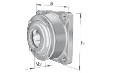 Bearing housings (FAG) FAG F522-A-L 270×128×270 mm