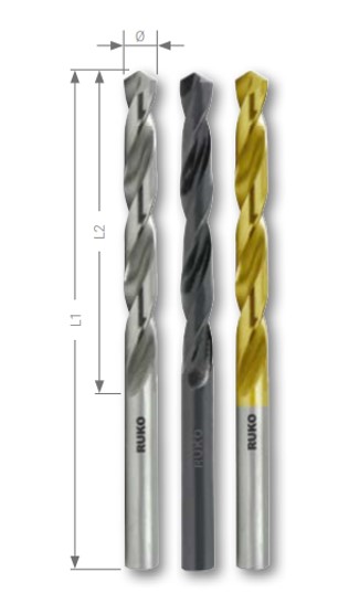 Twist drill (RUKO) RUKO FI 10 (2144100)