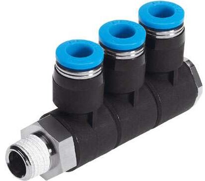 Multiple distributor (FESTO) FESTO QSLV3-3/8-10 (153228)