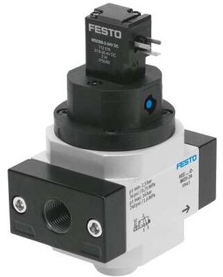 On off valve (FESTO) FESTO HEE-3/8-D-MIDI-24 (172941)