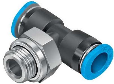 Push in T fitting (FESTO) FESTO QSMT-G1/8-6 (186273)