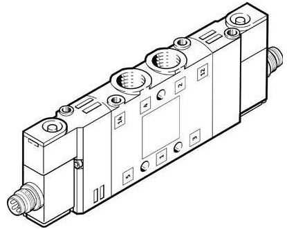 Solenoid valve (FESTO) FESTO CPE14-M1CH-5J-1/8 (550239)