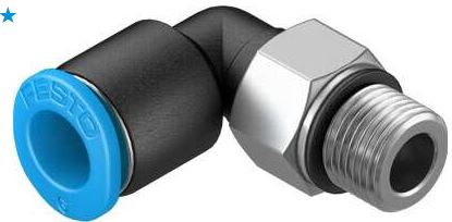 Push in L fitting (FESTO) FESTO QSML-M7-6 (186353)