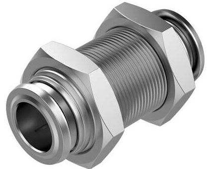 Push-in bulkhead connector (FESTO) FESTO NPQR-H-Q12-E (8085733)