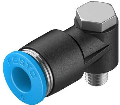 Push in L fitting (FESTO) FESTO QSLV-M5-6 (190666)