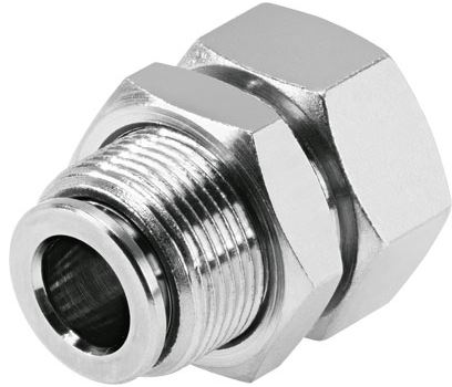 Bulkhead fitting (FESTO) FESTO NPQH-H-G14F-Q8-P10 (578298)
