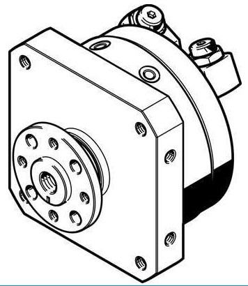 Semi-rotary drive (FESTO) FESTO DSM-25-270-P-FW-A-B (547579)