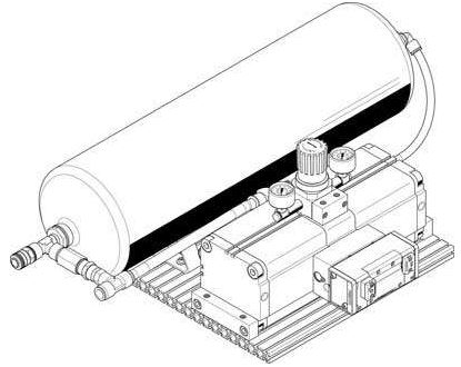 Pressure booster (FESTO) FESTO DPA-100-16-CRVZS20 (552937)