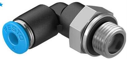 Push in L fitting (FESTO) FESTO QSL-G1/8-4 (186116)