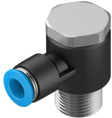 Push in L fitting (FESTO) FESTO QSLV-3/8-8 (153091)