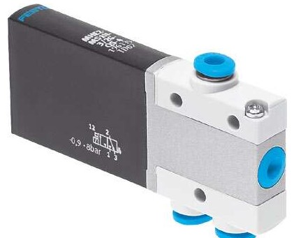 Solenoid valve (FESTO) FESTO MHE2-M1H-3/2G-QS-4 (196134)