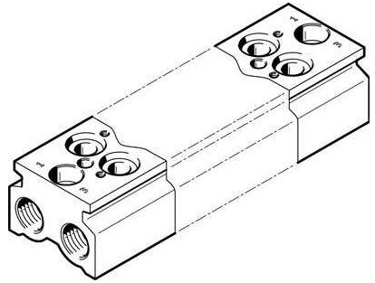 BLOK PRIKLJUČNI FESTO CPE18-3/2-PRS-3/8-3 (550569)