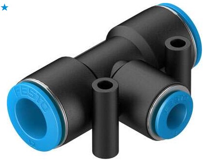 Push in T connector (FESTO) FESTO QST-12-8 (130615)