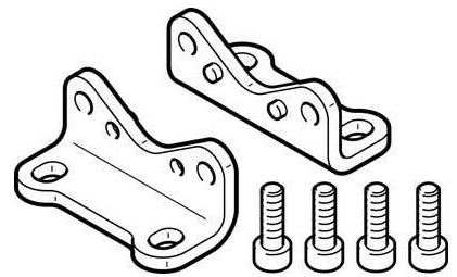 Foot mounting (FESTO) FESTO HP-25 (150731)