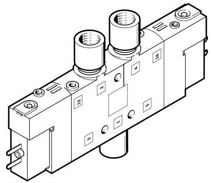 VENTIL MAGNETNI FESTO CPE10-M1BH-5/3BS-M5-B (533164)