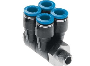 Multiple distributor (FESTO) FESTO QSLV4-1/4-6 (153233)