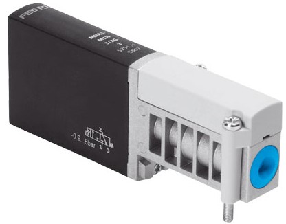 Solenoid valve (FESTO) FESTO MHA3-MS1H-3/2G-3 (525135)