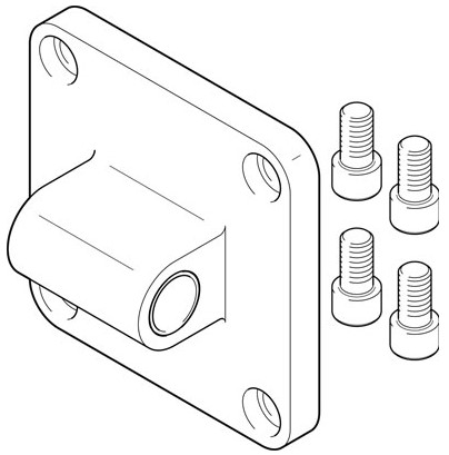 Swivel flange (FESTO) FESTO SNGL-160 (151534)