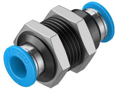 Bulkhead push-in fitting (FESTO) FESTO QSS-8-50 (130790)