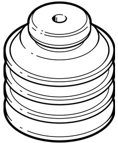 Suction cup without connector (FESTO) FESTO ESV-40-CS (191076)