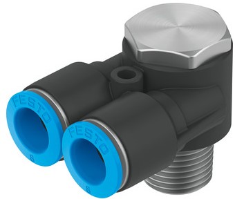 Push in Y fitting (FESTO) FESTO QSYLV-1/4-8 (153193)