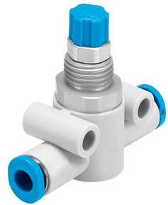 One way flow control valve (FESTO) FESTO GR-QS-4 (193967)