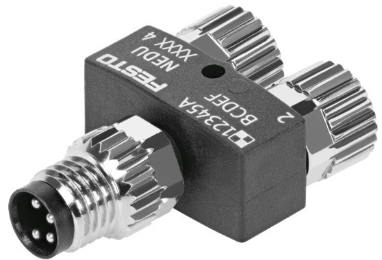 Distributor (FESTO) FESTO NEDY-L2R1-V1-M8G3-N-M8G4 (8005312)