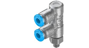 Piloted check valve (FESTO) FESTO HGL-M5-QS-4 (530038)