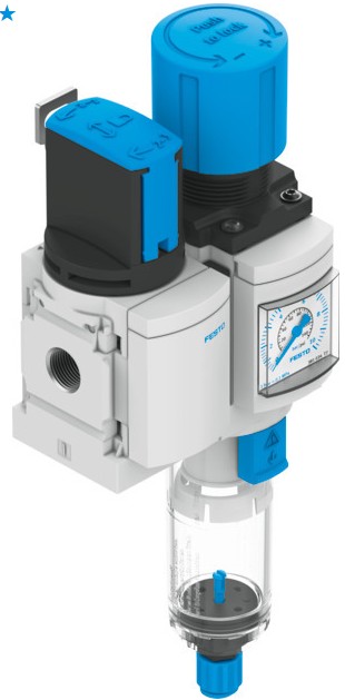 ENOTA ZA PRIPRAVO ZRAKA FESTO MS4-EM1FR-1/4-D6-E-P-M-AG-BAR-WPE-B (8098376)