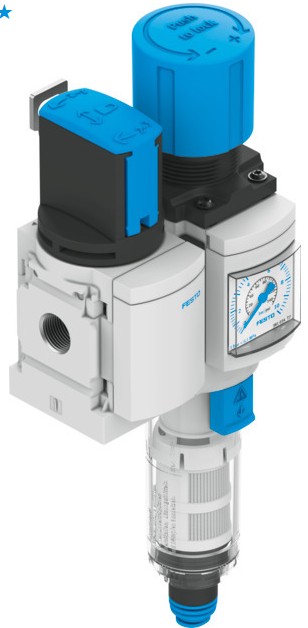 ENOTA ZA PRIPRAVO ZRAKA FESTO MS4-EM1FR-1/4-D6-E-P-VC-AG-BAR-WPE-B (8098379)