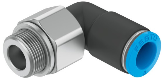 Push in L fitting, rotatable (FESTO) FESTO QSRL-G3/8-8 (186290)