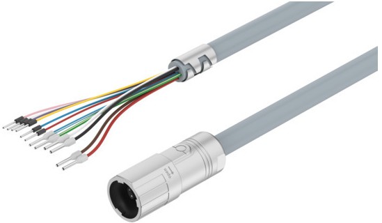 Motor cable (FESTO) FESTO NEBM-M17G12-EH-5-Q7N-LE12 (8195459)