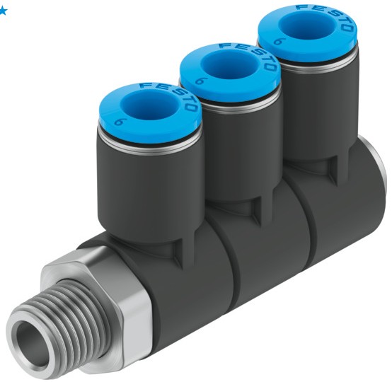 Multiple distributor (FESTO) FESTO QSLV3-1/8-8 (153224)