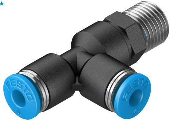 Push in T fitting (FESTO) FESTO QSTL-1/8-4 (153117)