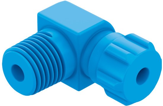 Elbow quick connector (FESTO) FESTO GCK-1/8-PK-6-KU (6268)