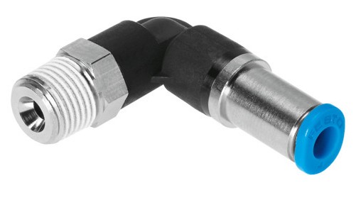 Push-in L-fitting,self-sealing (FESTO) FESTO QSMKL-1/8-6 (153430)