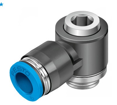 Push in L fitting (FESTO) FESTO QSLV-G1/2-12-I (186156)