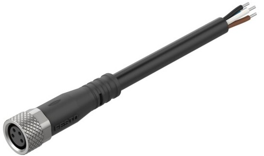 Connecting cable (FESTO) FESTO NEBL-M8G4-E-10-N-LE4 (8065117)