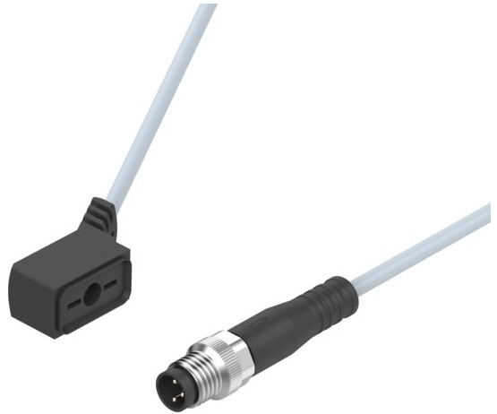 Connecting cable (FESTO) FESTO NEBV-Z4WA2L-R-E-2.5-N-M8G3-S1 (8047684)